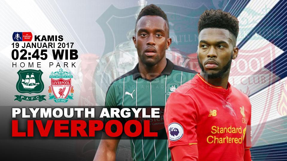 Plymouth Argyle vs Liverpool. - INDOSPORT